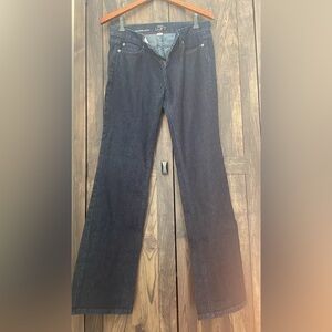 LOFT Dark Blue Flare Jeans